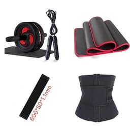 image-The abdominal muscle wheel can be equipped with tension belt push up support