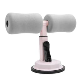image-Sit-up Trainer Crunch Bar Floor Assistant Ankle Support Exercise Stand Padded Workout Equipment for Home Gym Gear