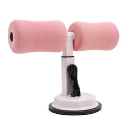 image-Sit-up Trainer Crunch Bar Floor Assistant Ankle Support Exercise Stand Padded Workout Equipment for Home Gym Gear