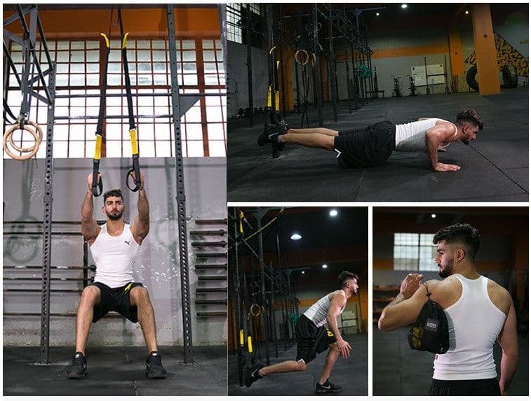 image-Hanging training belt