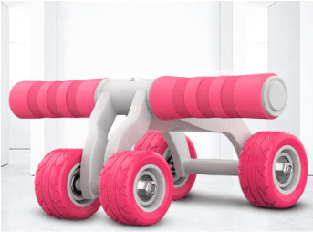 image-Four-wheel abdominal muscle exercise fitness equipment