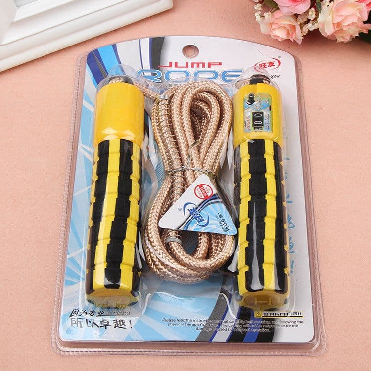 image-Sponge Counting Rope Skipping fitness outdoor sports goods