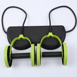 image-Tension Foldable Revoflex Xtreme Rally Multifunction Pull Rope Wheeled Health Abdominal Muscle Training Home Fitness Equipment