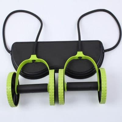 image-Tension Foldable Revoflex Xtreme Rally Multifunction Pull Rope Wheeled Health Abdominal Muscle Training Home Fitness Equipment