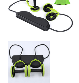 image-Tension Foldable Revoflex Xtreme Rally Multifunction Pull Rope Wheeled Health Abdominal Muscle Training Home Fitness Equipment