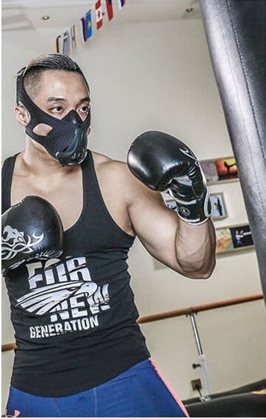 image-Extreme Sports Oxygen Blocking Mask Training Mask