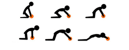 image-Fitness equipment abdominal wheel