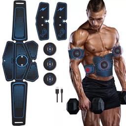 image-Abdominal muscle training with EMS fitness equipment