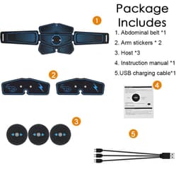 image-Abdominal muscle training with EMS fitness equipment