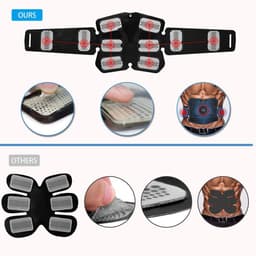 image-Abdominal muscle training with EMS fitness equipment