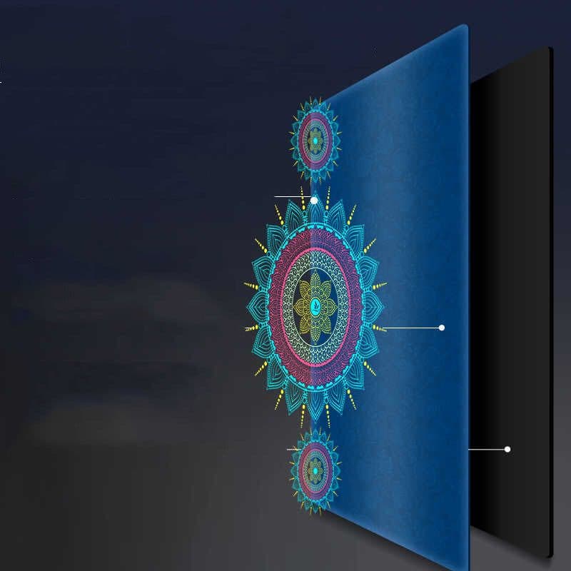 image-Yoga mat beginner fitness yoga rubber non-slip mat