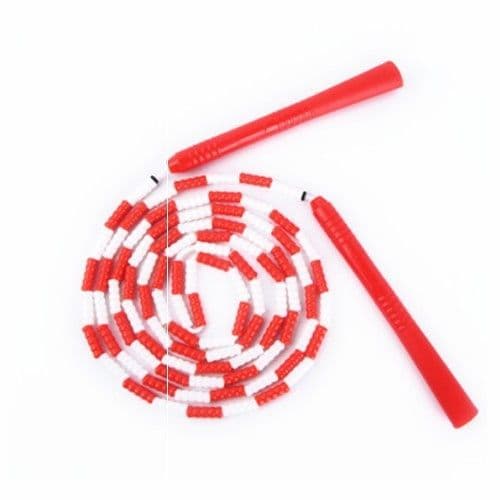 image-PVC Family Sports Jump Rope Children's Fancy Bamboo Jump Rope Non-slip Handle Hard Bead Yoga Rope Skipping
