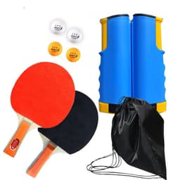 image-Retractable and Portable Table Tennis Racket Set