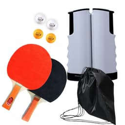 image-Retractable and Portable Table Tennis Racket Set