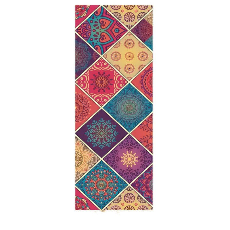 image-PU rubber suede yoga mat