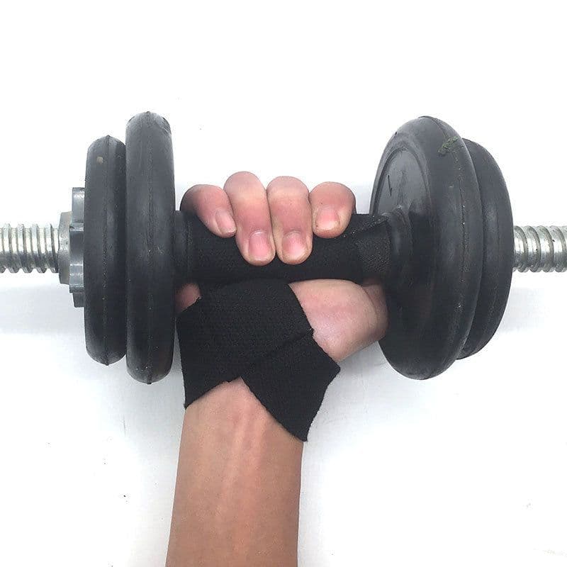 image-New 2pcs Gym Lifting Straps Weight lifting Wrist Weight Belt