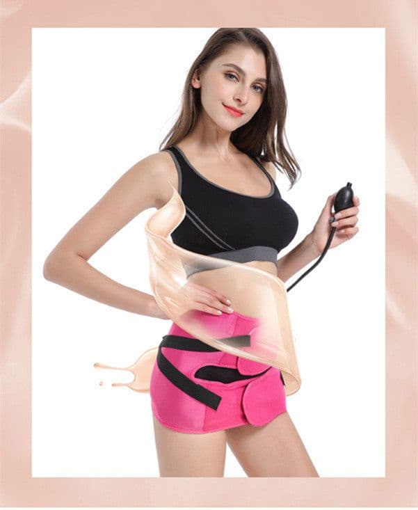 image-Pneumatic abdomen belt to correct and restore pelvic belt