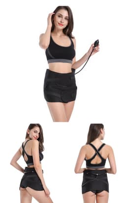 image-Pneumatic abdomen belt to correct and restore pelvic belt