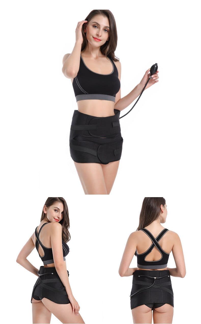 image-Pneumatic abdomen belt to correct and restore pelvic belt