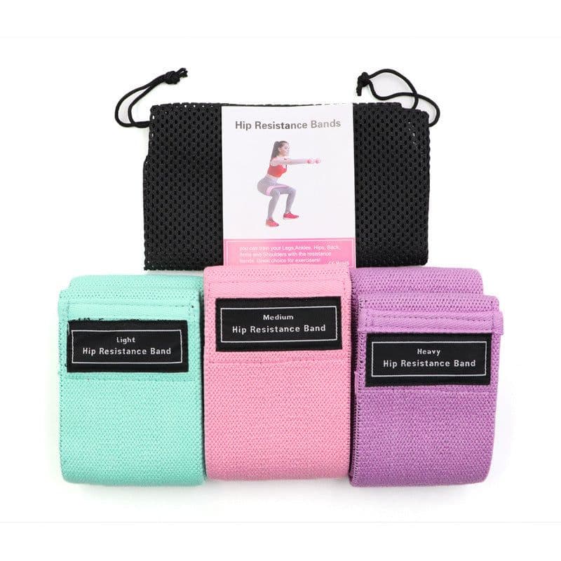 image-Yoga Stretch Band Squat Resistance Band Training Braided Elastic Band