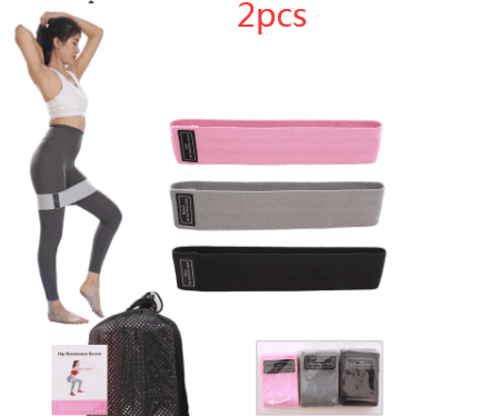 image-Yoga Stretch Band Squat Resistance Band Training Braided Elastic Band