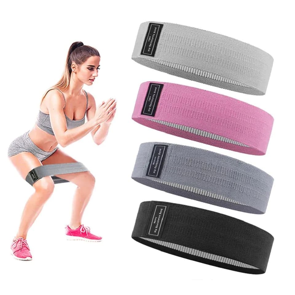 image-Yoga Stretch Band Squat Resistance Band Training Braided Elastic Band