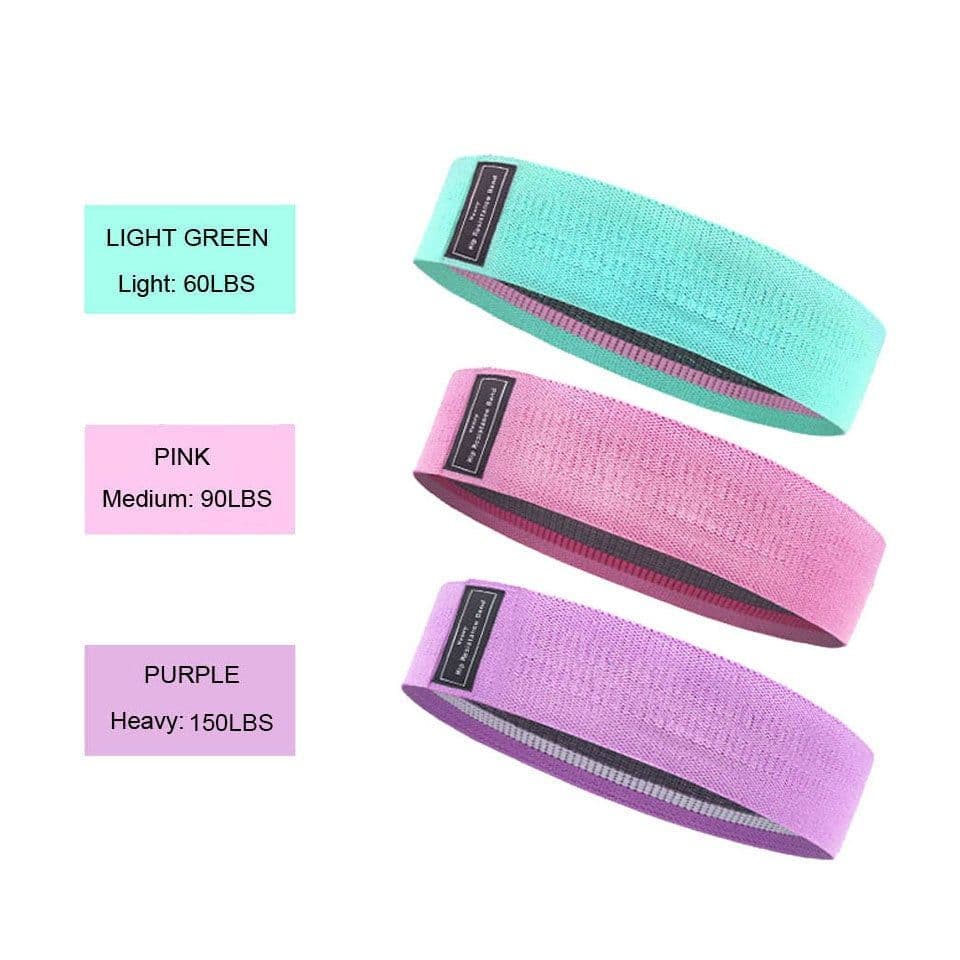image-Yoga Stretch Band Squat Resistance Band Training Braided Elastic Band
