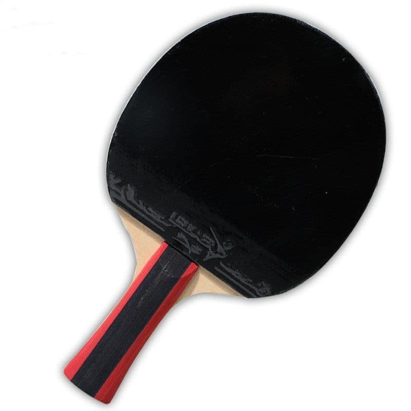 image-Table tennis racket with two rackets and three balls