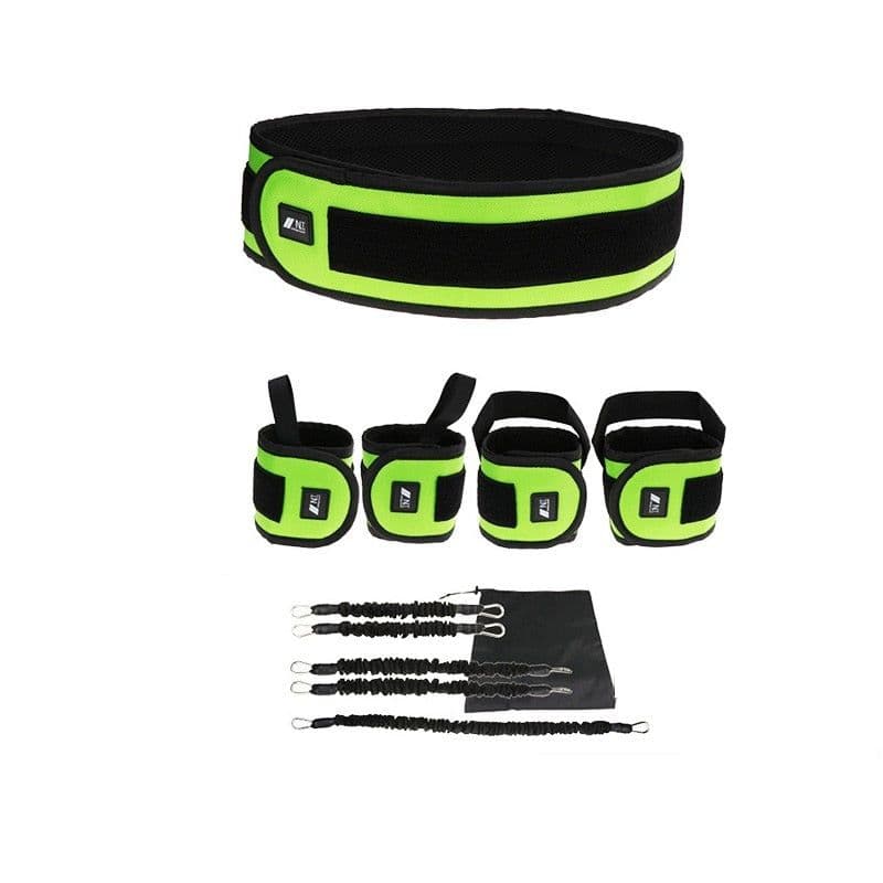 image-Leg Squat Boxing Combat Training Resistance Bands Fitness Combat Fighting Resistance Force Agility Workout Exercise Equipment