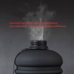 image-Fitness water bottle 1.3L large capacity scale sports