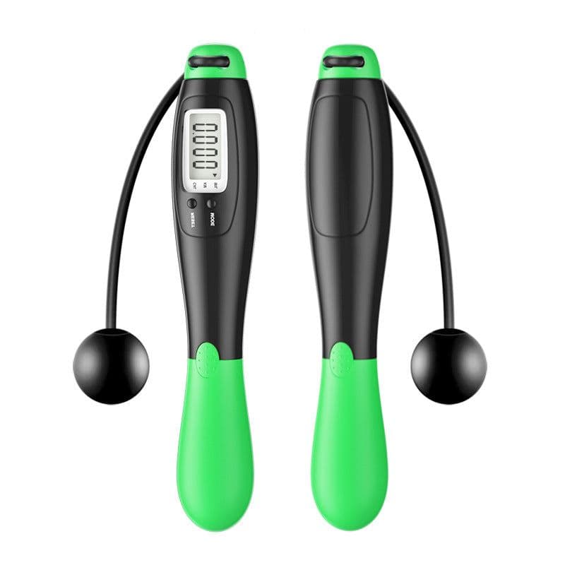 image-Cordless Jump Ropes Smart Electronic Digital wireless Skip Rope Calorie Consumption Fitness Body Building Exercise Jumping Rope