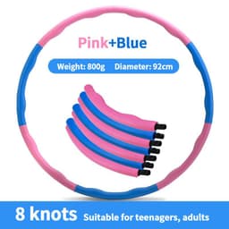 image-Home Workout Sports Hoop Circle Slimming Massage Hoop Fitness Excercise Gymnastic Yoga Hoop Accessories Bodybuilding Equipment