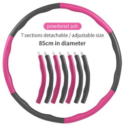 image-Home Workout Sports Hoop Circle Slimming Massage Hoop Fitness Excercise Gymnastic Yoga Hoop Accessories Bodybuilding Equipment
