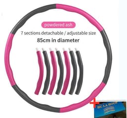 image-Home Workout Sports Hoop Circle Slimming Massage Hoop Fitness Excercise Gymnastic Yoga Hoop Accessories Bodybuilding Equipment