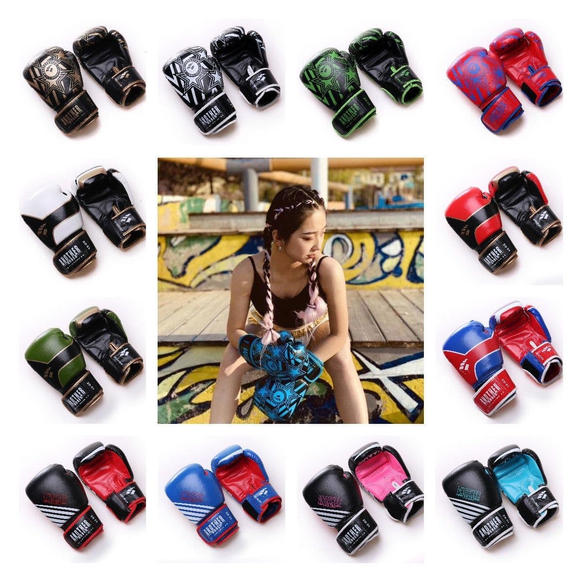 image-Punching Bag Boxing Gloves