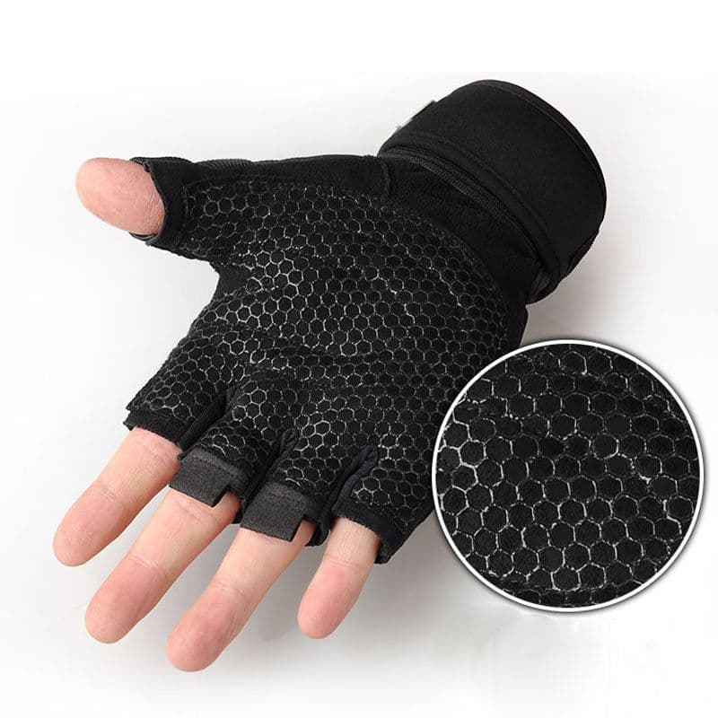 image-Sports fitness microfiber gloves