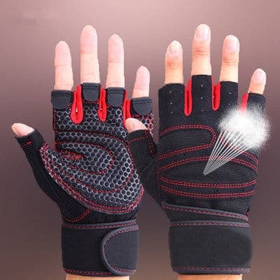 image-Sports fitness microfiber gloves