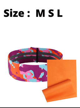 image-Anti-slip yoga camouflage color resistance band