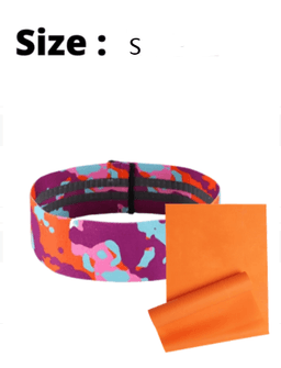 image-Anti-slip yoga camouflage color resistance band