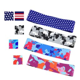 image-Anti-slip yoga camouflage color resistance band