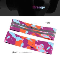 image-Anti-slip yoga camouflage color resistance band