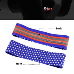 image-Anti-slip yoga camouflage color resistance band