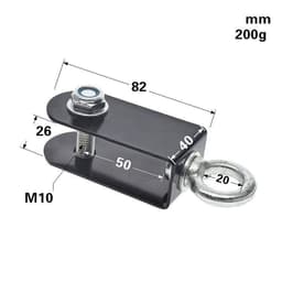 image-Fitness equipment accessories roller aluminum alloy guide wheel