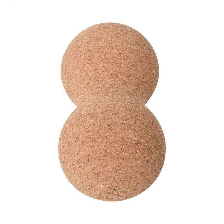 image-Cork Peanut Ball Yoga Pillar