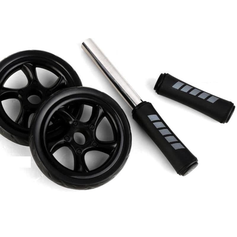 image-Silent Two-Wheeled Abdominal Wheel Sports Abdomen Roller