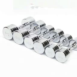 image-Pure Steel Home Fitness Electroplating Dumbbell Gym Equipment