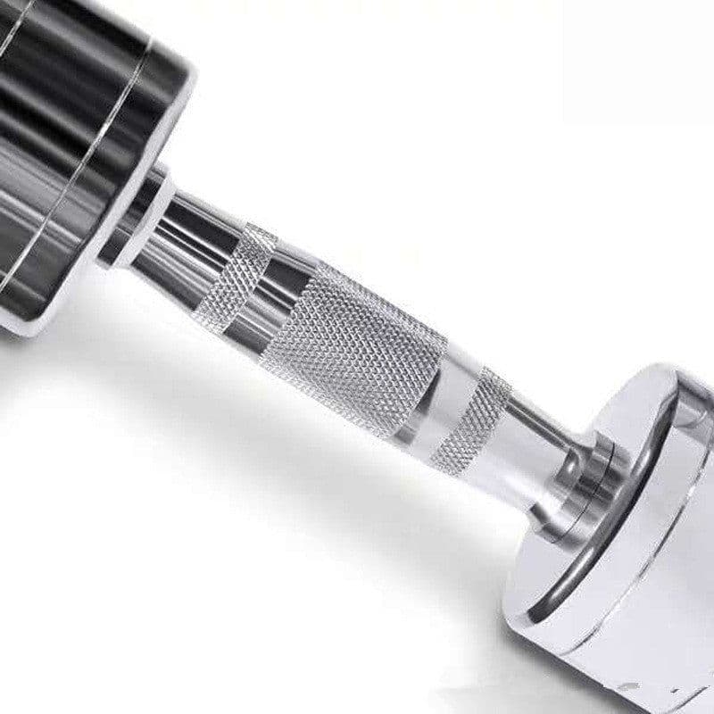 image-Pure Steel Home Fitness Electroplating Dumbbell Gym Equipment