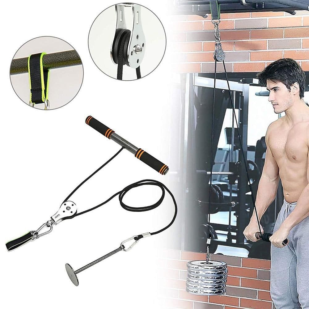 image-High Pull Jack Bar Tensioner Dumbbell Sports Equipment