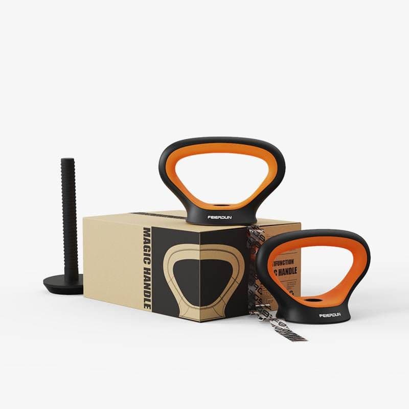 image-Kettlebell Handle Adjustable Weight Dumbbell Set