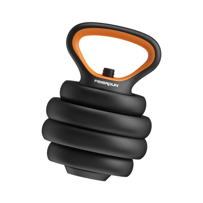 image-Kettlebell Handle Adjustable Weight Dumbbell Set